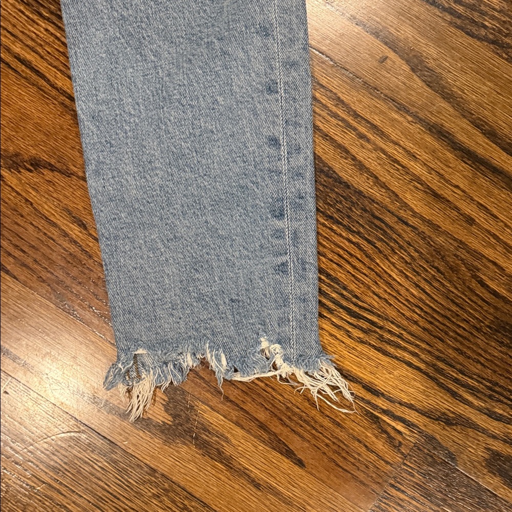 Agolde Frayed Hem Nico jeans - Picture 8 of 12